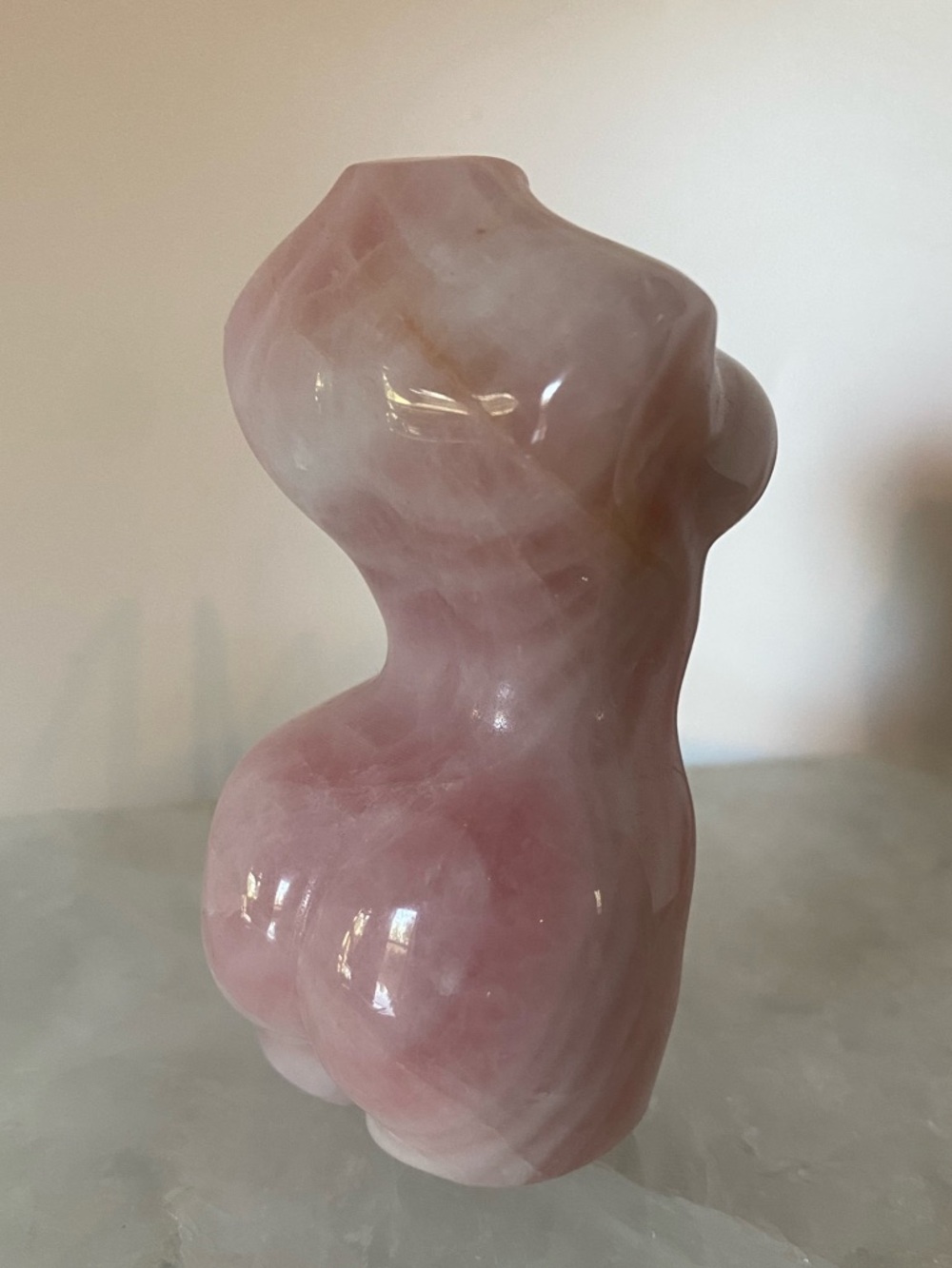 Rose Quartz Goddess Sculpture